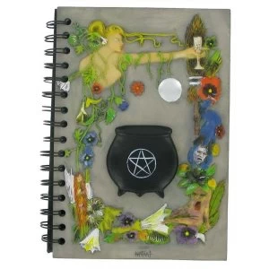 Image of Witch Couldron Magnetic Notebook 22cm