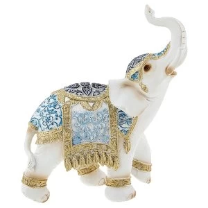 Image of Bombay Blue Elephant Large Ornament
