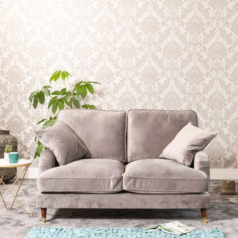 Image of Artemis Home Mackenzie 2 Seat Sofa in Grey Grey Unisex