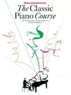 Image of classic piano course book 1 starting to play