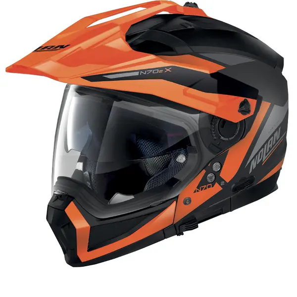 image of Nolan N70-2 X Stunner 52 Flat Black ECE 22.06 Multi Helmet Size L