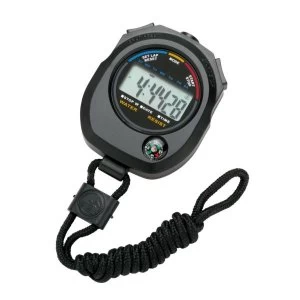 image of Water Resistant Stopwatch Black Battery Operated