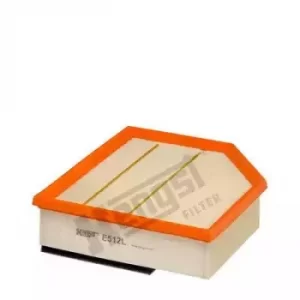Image of Air Filter Insert E512L by Hella Hengst