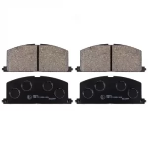 Image of Brake Pad set ADT34279 by Blue Print Front Axle