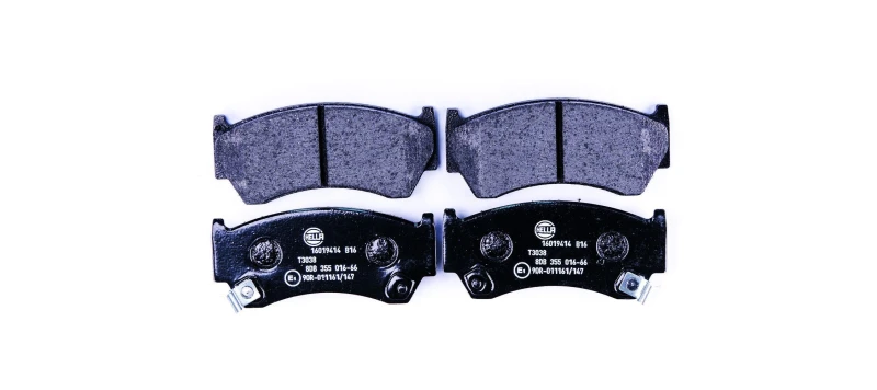 Image of HELLA Brake pad set HELLA 8DB 355 016-661