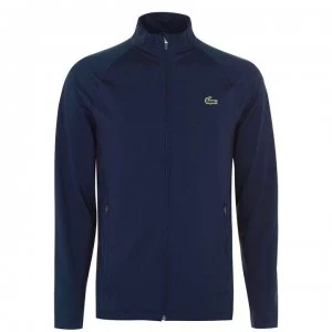 Image of Lacoste Chest Logo Jacket - Navy