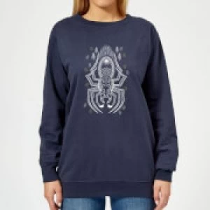 Image of Harry Potter Aragog Womens Sweatshirt - Navy - L