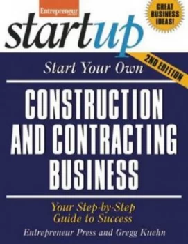 Image of Start Your Own Construction and Contracting Business by Gregg Kuehn Paperback