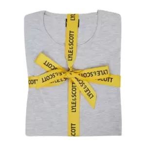 Image of Lyle & Scott Mens Kyle - Light Grey Marl/Nautical Blue - L