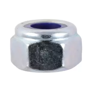 Nylon Lock Nuts Bright Zinc Plated M8 Pack of 4000