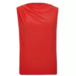 Image of Biba Drape Jersey Top - Multi