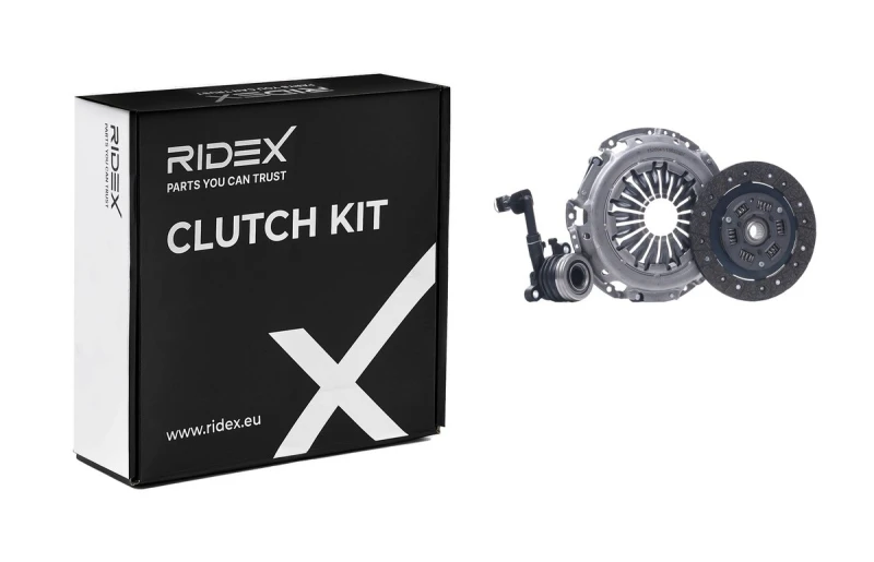 Image of RIDEX 479C3297 Clutch with central slave cylinder, with clutch disc Clutch Kit (479)