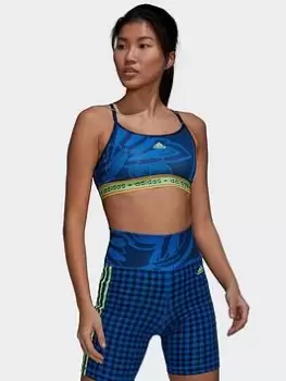 Image of adidas Farm Rio Light-support Bra (plus Size), Black Size XL Women