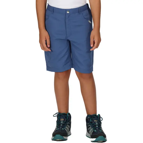 image of Regatta Boys Sorcer II Lightweight Polyester Shorts 9-10 Years - Waist 61-64cm (Height 135-140cm)