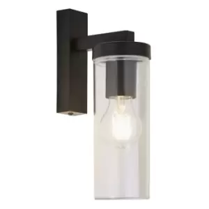 image of Zinc CARNAC Outdoor Up or Down Wall Lantern Black