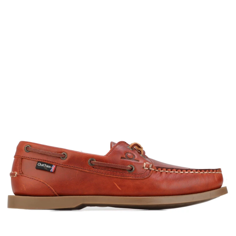 Image of CHATHAM MARINE CHATHAM MARINE Men The Deck Ii G2 Shoes in Brown Size: 8 Brown 8 Male 5038777404405