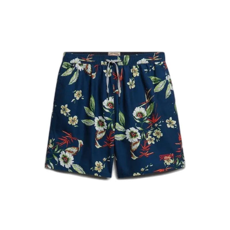Image of Superdry Swim shorts Superdry Hawaiian 16 Bleu Male M
