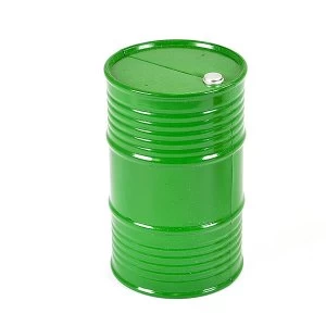 image of Fastrax Painted Oil Drum - Green