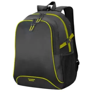 Image of Shugon Osaka Basic Backpack / Rucksack Bag (30 Litre) (Pack of 2) (One Size) (Black/Yellow)