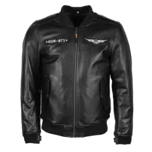 Image of Helstons Helico Cuir Rag Noir M