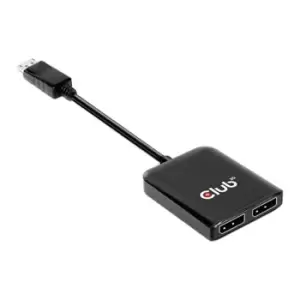 image of Club 3D DisplayPort 1.4 to DisplayPort Multi Stream Transport (MST) H