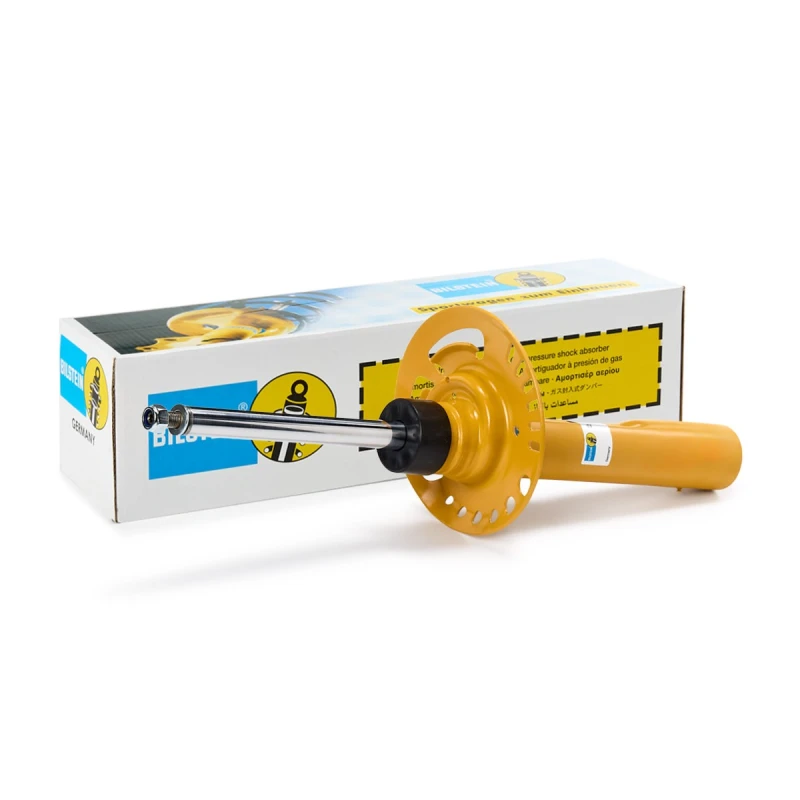 Image of BILSTEIN 22-317957 Shock absorber B6 Hochleistungsdampfer Front Axle Left, Gas Pressure, Twin-Tube, Suspension Strut, Top pin Shock Absorber (854)