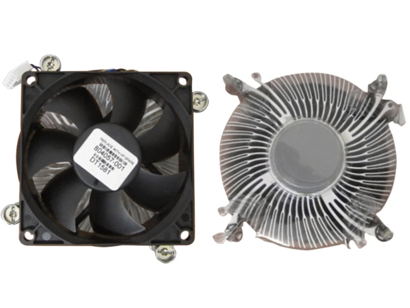 Image of HP 804057-001 computer cooling system Processor Cooler Black. Silver 1