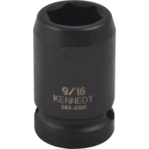 Image of 7/16" A/F Impact Socket 1/2" Sq Dr