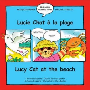Image of Lucie Chat La Plage by Catherine Bruzzone Book