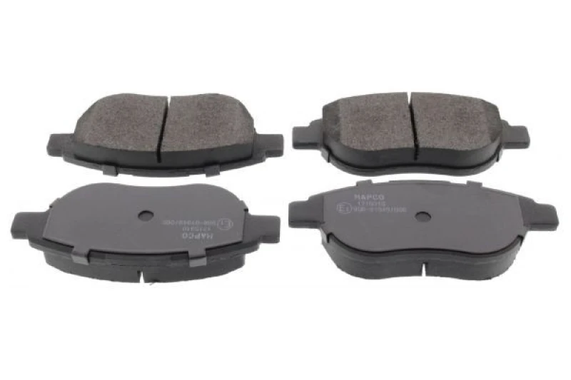Image of MAPCO 6548 Brake pad set Front Axle, with anti-squeak plate Brake Pad Set,disc brake (402)