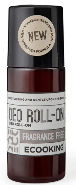 Image of Ecooking Roll On Fragrance Free Deodorant 50ml