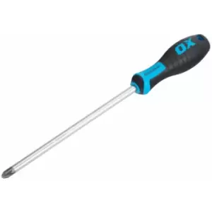 image of Ox Tools - ox Pro Pozi Screwdriver PZ4x200mm