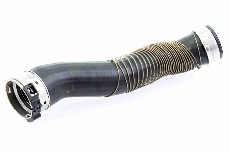 Image of VAICO V20-2712 Turbocharger Hose Rubber with fabric lining, Q+, original equipment manufacturer quality Rubber with fabric lining Charger Intake Hose