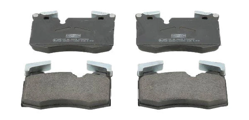 Image of CHAMPION 573423CH Brake pad set not prepared for wear warning indicator Brake Pad Set,disc brake (402)