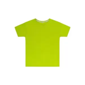 Image of SG Childrens Kids Perfect Print Tee (Pack of 2) (7-8 Years) (Lime)