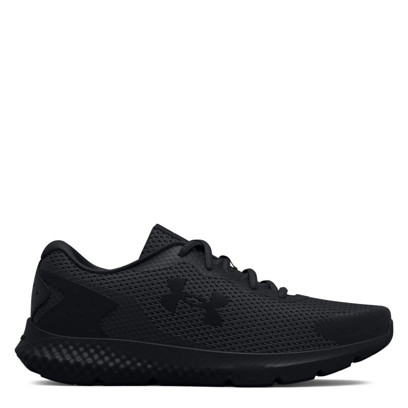Image of Under Armour Armour Charged Rogue 3 Trainers Womens Runners 3.5 (36.5) Black 27124903235