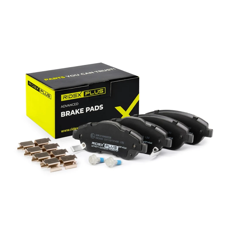 Image of RIDEX PLUS Brake pad set RIDEX PLUS 402B0242P