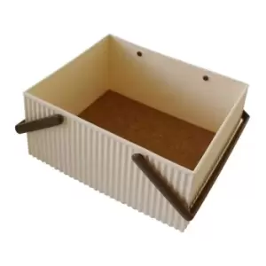 image of Omnioffre Stacking Storage Box Large Beige