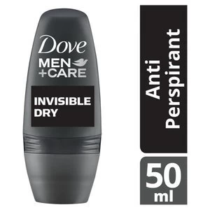 image of Dove Men+Care Invisible Dry Roll-On Deodorant 50ml