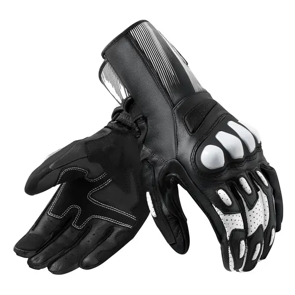 Image of REV'IT! Metis 2 Gloves Black White Size 2XL