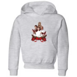 Image of Star Wars Jedi Carols Kids Christmas Hoodie - Grey - 11-12 Years