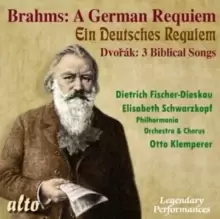 image of Brahms: A German Requiem/Dvorak: 3 Biblical Songs