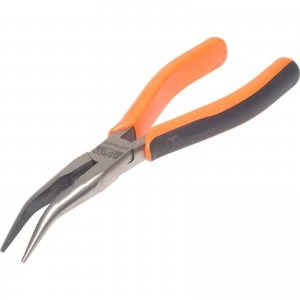 Image of Bahco 2477G Bent Snipe Nose Pliers 200mm
