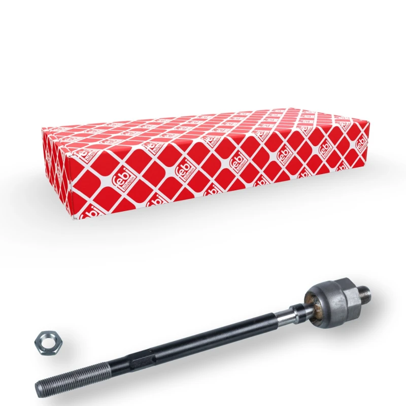 Image of FEBI BILSTEIN 42776 Inner Tie Rod Front axle both sides, with counter nut Inner Tie Rod (51)