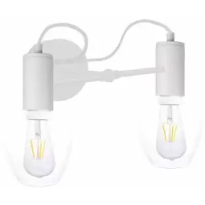 Image of Keter Maya Wall Lamp White, 25cm, 2x E27
