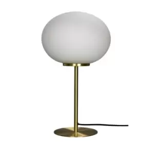 image of Queen Opal, Brass Globe Table Lamp