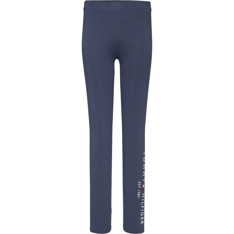Image of Tommy Hilfiger Essential Leggings - Blue Blue 5 - 6 Years