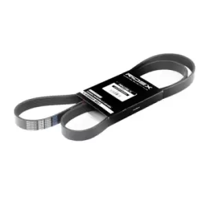 Image of RIDEX V-ribbed belt 305P0079 Serpentine belt,Auxiliary belt VW,AUDI,BMW,Golf IV Schragheck (1J1),PASSAT Variant (3B6),GOLF II (19E, 1G1)