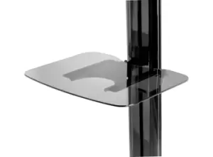 Image of Peerless ACC-GS1 multimedia cart accessory Black Tempered glass Shelf