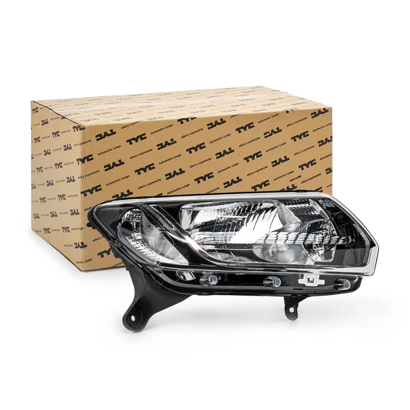 Image of TYC 20-14611-05-2 Headlights W21/5W, without control unit, Right Headlight (259)